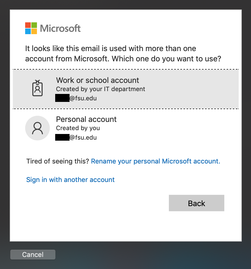 How do I set up my FSU email in Outlook 2016/2019?