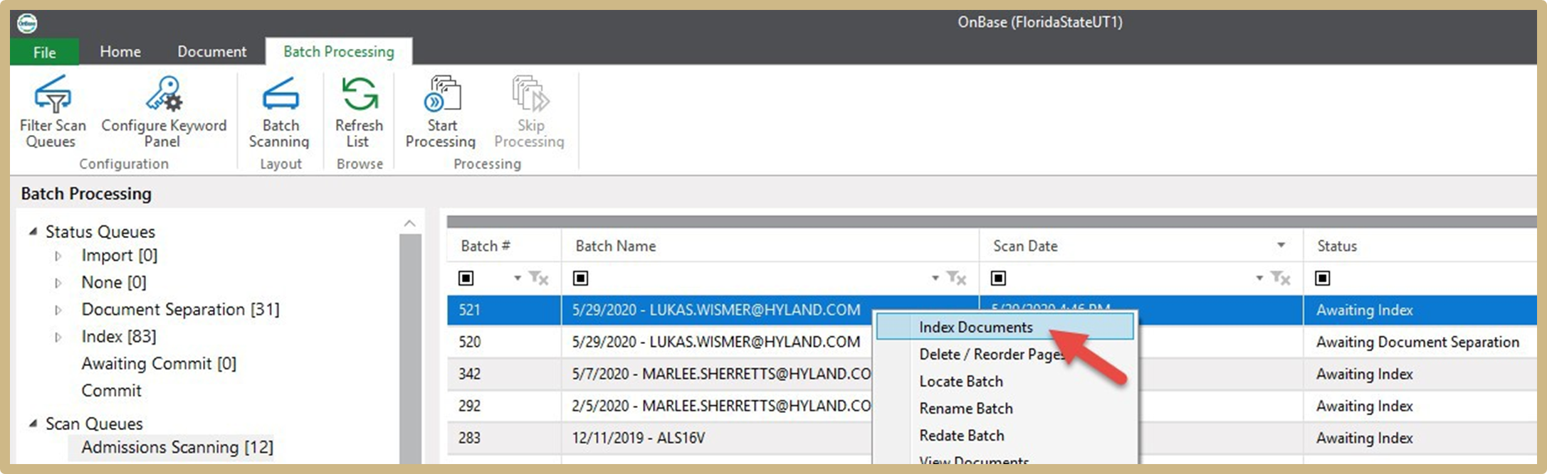 Onbase How I Use The Basic Functions In The Onbase Unity Client