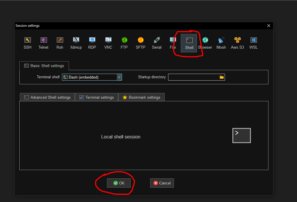 How do I connect to the HPC from MobaXTerm on Windows?